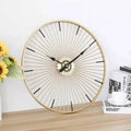 Antique Pendulum Wall Clock - Large Decorative Square Metal Framed Design Home Décor Wall Clocks