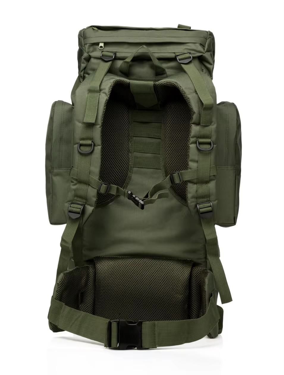 70L Outdoor Tactical Rucksack - Waterproof Oxford 900D with Metallic Frame