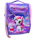 Cartoon Themed Box Bags - Kids Favorite Characters for Grade 1-6