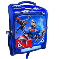Cartoon Themed Box Bags - Kids Favorite Characters for Grade 1-6 Bags & Accessories School Backpacks