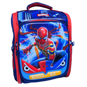 Cartoon Themed Box Bags - Kids Favorite Characters for Grade 1-6 Bags & Accessories School Backpacks