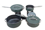 UAKEEN GERMANY Ceramic Cookware Set - 10pcs Premium Non-Stick Induction