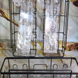 3-Piece Rectangular Stainless Steel Shower Caddy Set – No-Drill Bathroom Organizer