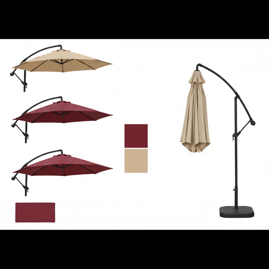 3M Parasol Replaceable Cloth Garden Umbrella