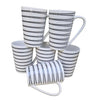 Black Horizontal Striped