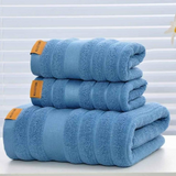 Cotton Towel Set 3 Piece - 100% Cotton Yarn Bath & Hand Towels