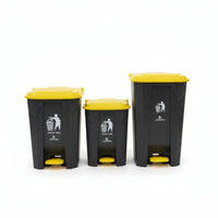 Big Capacity Dustbin - 100 Litres Home & Living Trash Cans