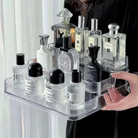 3 Layer Acrylic Multipurpose Display Rack Home & Living Household Storage Caddies