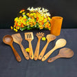 High Quality Bamboo Cooking Set Kitchenware Kitchen Utensil Sets