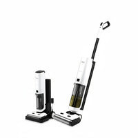 3-in-1 Cordless Floor Cleaner Vacuum Wet Dry Wash Self-Cleaning Self-Traction LED Display Voice Prompts Home & Garden Floor Cleaners