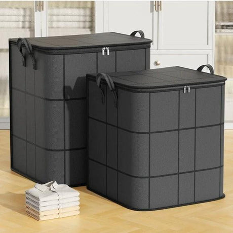 2 Piece Non-Woven Storage Bags Set 50x50x60cm and 60x50x70cm Home & Garden Household Storage Bags