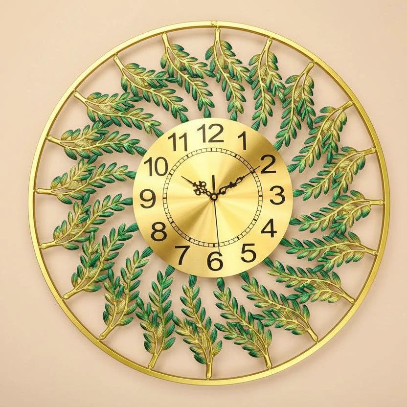 Metallic Demii Wall Clock Home & Garden Wall Clocks