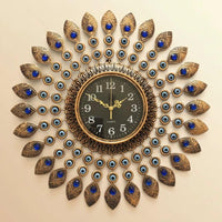 Gold Vintage Wall Clock - 70cm Home & Garden Wall Clocks
