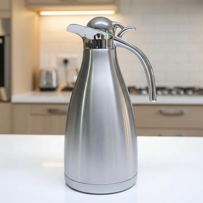 2.0L Stainless Steel Vacuum Flask Kitchen & Dining Thermoses