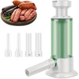 Manual Sausage Stuffer Horizontal Design 2.2lb Canister Sausage Maker Machine Kitchen & Dining Food Dispensers