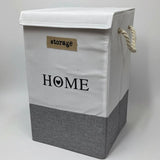 Large Foldable Multipurpose Storage Laundry Basket with Rope Handles 35x35x55cm Home & Garden Laundry Baskets