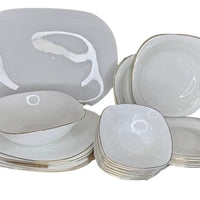 26 Pcs Complete Dinner Set Kitchen & Dining Dinnerware Sets