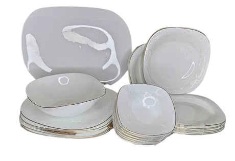 26 Pcs Complete Dinner Set Kitchen & Dining Dinnerware Sets