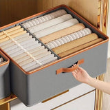 Versatile Foldable Double Compartment Closet Organizer Home & Garden Closet Organizers