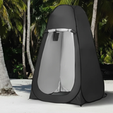 Pop Up Privacy Tent Camping Shower Dressing Toilet Changing Room Portable Outdoor Black Home & Garden Privacy Enclosures