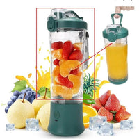 600ml Rechargeable Electric Blender 4000mAh 150W 6 Blades Pulse Blend Waterproof Detachable Kitchen & Dining Food Blenders