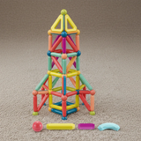 3D Magnetic Sticks Set - 100pcs Mixed Colours Toys & Games Construction Set Toys