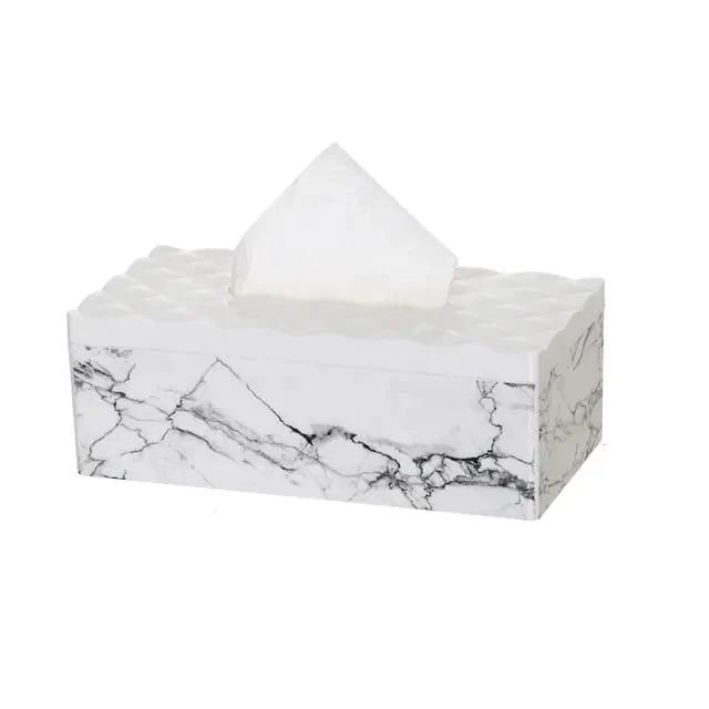 Marble Tissue Napkin Holder Home Decor Napkin Holders