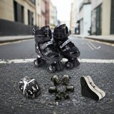 Full Set Kids Quad Roller Skate Shoes - High Quality Outdoor & Sports Recreation Roller Skates