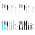 12pc Pedicure & Foot Care Set with Exfoliating Foot Mask Health & Beauty Foot Care