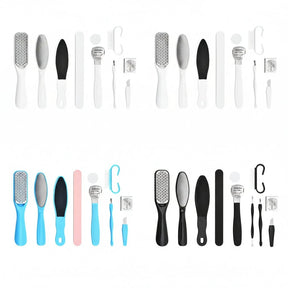 12pc Pedicure & Foot Care Set with Exfoliating Foot Mask Health & Beauty Foot Care