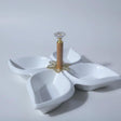 Star Shape Ceramic Snack Platter & Organiser Kitchen & Dining Serving Platters