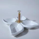 Star Shape Ceramic Snack Platter & Organiser Kitchen & Dining Serving Platters