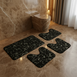 Marble Bathroom Mats – 3pcs Set Bathroom Mats Bath Mats & Rugs