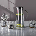 Glass Water Pitcher & 4pc Glasses Set Drinkware Drinkware Sets