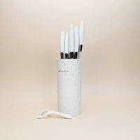 Edenberg Knife Set – Black / White Kitchen Knives Kitchen Knives