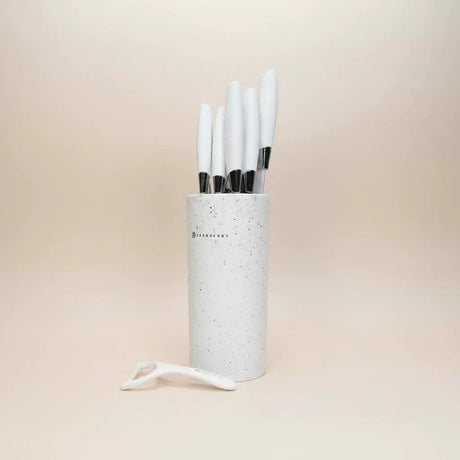 Edenberg Knife Set – Black / White Kitchen Knives Kitchen Knives