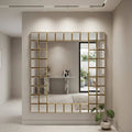 Luxury Gold Decorative Mirror – 80×60cm Mirrors & Wall Decor Mirrors