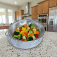 Stainless Steel Perforated Colander – 31.5cm Cookware & Kitchen Tools Colanders