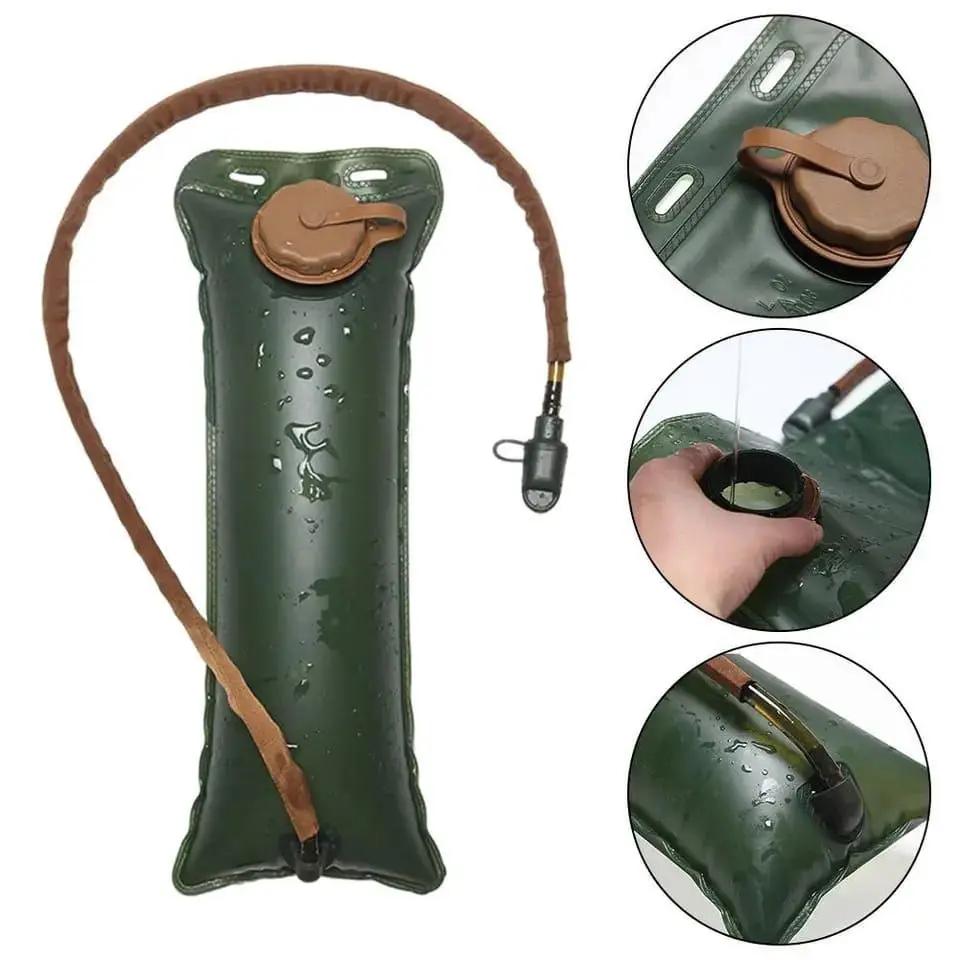 Compact Hydration Backpack With 3L Bladder For Hikers Travelling essential Hydration Packs