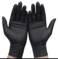 Disposable Black Kitchen Gloves – 100pcs Kitchen Supplies Safety Gloves
