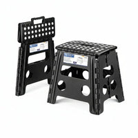 Folding Step Stool with Handle – Adults & Kids Home & Kitchen Step Stools