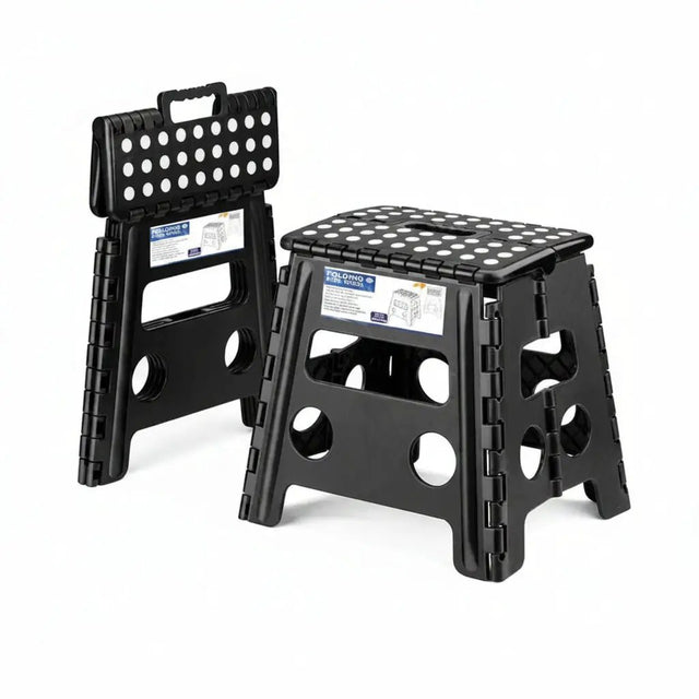 Folding Step Stool with Handle – Adults & Kids Home & Kitchen Step Stools