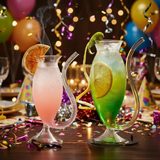 Curvy Wine Glasses – 300ml Glassware Wine Glasses