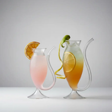 Curvy Wine Glasses – 300ml Glassware Wine Glasses