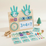 Montessori Educational Aids Set with Clock Educational Toys Educational Toys