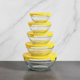 Glass Bowl Containers with Airtight Lids – 10pc Set Kitchen Storage Food Storage Containers