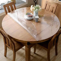 Transparent PVC Tablecloth 60x60cm Home & Kitchen Tablecloths