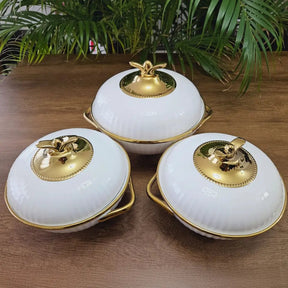 Ceramic Serving Bowls – Set of 3 Home & Kitchen Serving Bowls