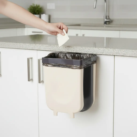 Hanging Kitchen Waste Bin Home & Kitchen Wastebaskets
