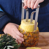 Stainless Steel Pineapple Corer & Slicer Kitchen & Dining Food Corers
